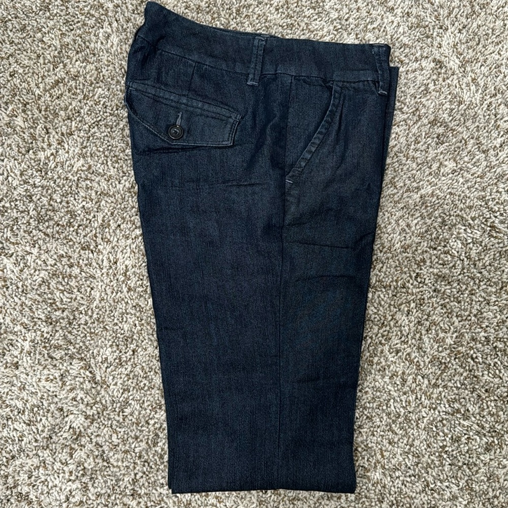 Flair leg trouser jeans.